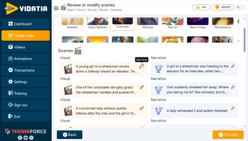 vidatia features